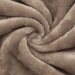 vidaXL Župan bez kapucne ťavová xl Flanel – Obrázok 7