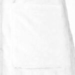 vidaXL Župan bez kapucne Biela xl Flanel – Obrázok 6