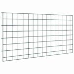 vidaXL Sada plotu pre rybník 5 pcs Zelená 100 x 50 cm Oceľ