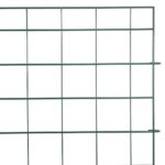 vidaXL Sada plotu pre rybník 5 pcs Zelená 100 x 50 cm Oceľ – Obrázok 5