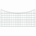 vidaXL Sada plotu pre rybník 5 pcs Zelená 100 x 50 cm Oceľ – Obrázok 2