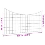 vidaXL Sada plotu pre rybník 5 pcs Zelená 100 x 50 cm Oceľ – Obrázok 7