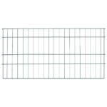 vidaXL Sada plotu pre rybník 5 pcs Zelená 100 x 50 cm Oceľ – Obrázok 2