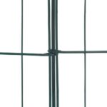 vidaXL Sada plotu pre rybník 5 pcs Zelená 100 x 50 cm Oceľ – Obrázok 6