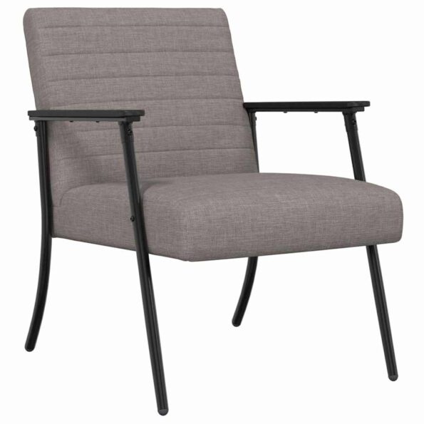 vidaXL kreslo Sivohnedá 59 x 75 x 78 cm látka – Obrázok 2