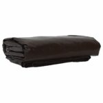 vidaXL Tarpaulin 650g / m² Hnedá 4 x 5 m Plátno s PVC povrchom
