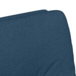 vidaXL Jedálenské stoličky 2 pcs Modrá 57 x 67 x 95 cm látka – Obrázok 8