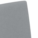vidaXL Jedálenské stoličky 2 pcs Svetlosivá 57 x 67 x 95 cm látka – Obrázok 8