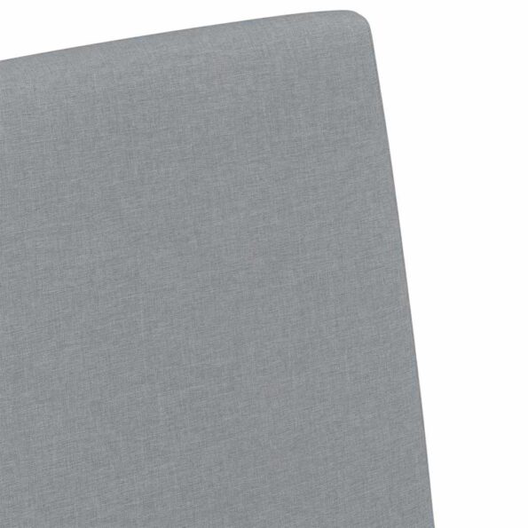 vidaXL Jedálenské stoličky 2 pcs Svetlosivá 57 x 67 x 95 cm látka – Obrázok 8
