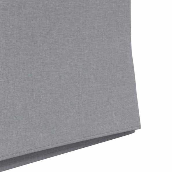 vidaXL Jedálenské stoličky 2 pcs Svetlosivá 57 x 67 x 95 cm látka – Obrázok 9