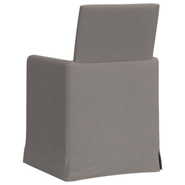 vidaXL Jedálenské stoličky 2 pcs Sivohnedá 57 x 67 x 95 cm látka – Obrázok 6