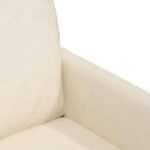 vidaXL Jedálenské stoličky 2 pcs Béžová 57 x 67 x 98 cm Ľan – Obrázok 7