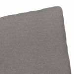 vidaXL Jedálenské stoličky 2 pcs Sivohnedá 57 x 67 x 98 cm látka – Obrázok 8
