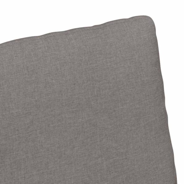 vidaXL Jedálenské stoličky 2 pcs Sivohnedá 57 x 67 x 98 cm látka – Obrázok 8
