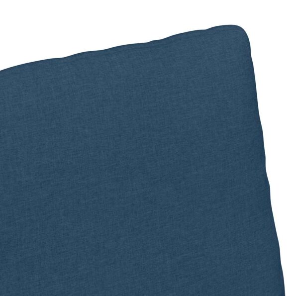 vidaXL Jedálenské stoličky 2 pcs Modrá 57 x 67 x 98 cm látka – Obrázok 8