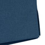 vidaXL Jedálenské stoličky 2 pcs Modrá 57 x 67 x 98 cm látka – Obrázok 9