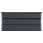 vidaXL Hrantík Antracit 100 x 40 x 45 cm Oceľ – Obrázok 4