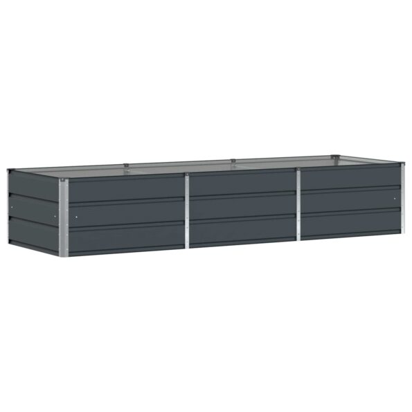 vidaXL Hrantík Antracit 240 x 80 x 45 cm Oceľ – Obrázok 2
