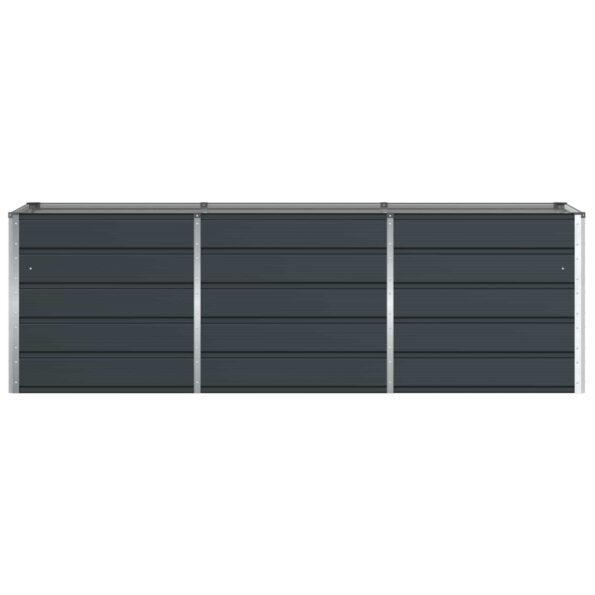 vidaXL Hrantík Antracit 240 x 80 x 75 cm Oceľ – Obrázok 4