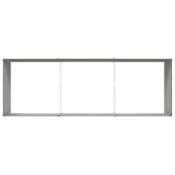 vidaXL Hrantík Antracit 195 x 100 x 45 cm Pozinkovaná oceľ – Obrázok 7