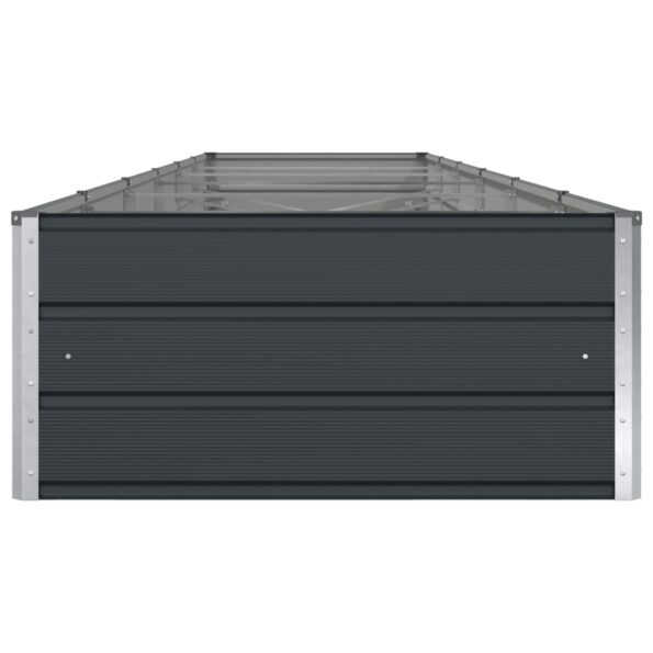 vidaXL Hrantík Antracit 195 x 100 x 45 cm Pozinkovaná oceľ – Obrázok 6