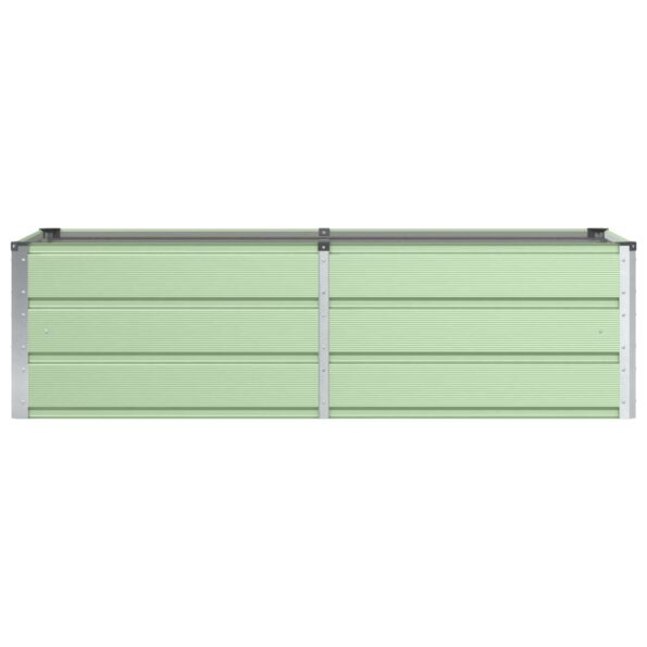 vidaXL Hrantík Zelená 160 x 80 x 45 cm Oceľ – Obrázok 4