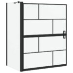 vidaXL Sprchová clona do kúpeľne 100 x 67 x 129.5 cm – Obrázok 2