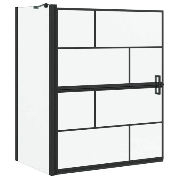 vidaXL Sprchová clona do kúpeľne 100 x 67 x 129.5 cm – Obrázok 2