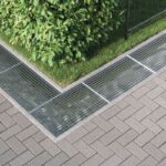 vidaXL Odtoková mriežka Strieborná 80 x 50 x 2 cm – Obrázok 3