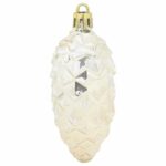 vidaXL Dekorácie na vianočný stromček 40 pcs šampanského – Obrázok 4