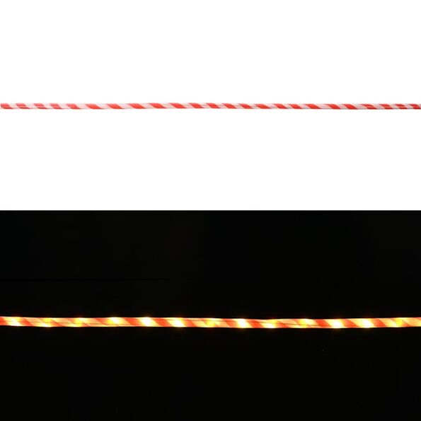 vidaXL Lano so svetlom s 120 LED-i Teplá biela 5 m PVC – Obrázok 7