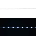 vidaXL Lano so svetlom s 1200 LED-i Studená biela 50 m PVC – Obrázok 7