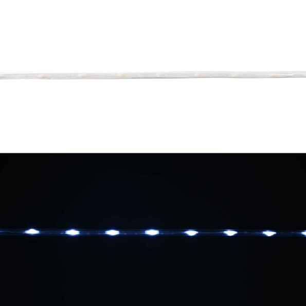 vidaXL Lano so svetlom s 1200 LED-i Studená biela 50 m PVC – Obrázok 7