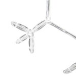 vidaXL Vianočný snehuliak s 252 LED-i Teplá biela 44,5 x 38 cm PVC – Obrázok 7