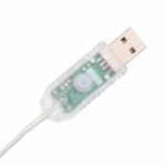 vidaXL Sob s sane Teplá biela 30 x 12 x 55 cm PET – Obrázok 11