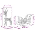 vidaXL Sob s sane Teplá biela 30 x 12 x 55 cm PET – Obrázok 12