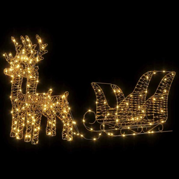 vidaXL Sob s sane Teplá biela 30 x 12 x 55 cm PET – Obrázok 5