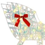 vidaXL Sob s sane Teplá biela 120 cm 55 cm PET – Obrázok 6