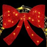 vidaXL Veniec s 60 LED-i Teplá biela 75 cm PET – Obrázok 5