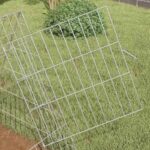 vidaXL Klietka pre králiky Strieborná 110 x 55 x 55 cm – Obrázok 4