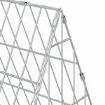 vidaXL Klietka pre králiky Strieborná 215 x 55 x 55 cm – Obrázok 10
