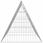 vidaXL Klietka pre králiky Strieborná 215 x 55 x 55 cm – Obrázok 7