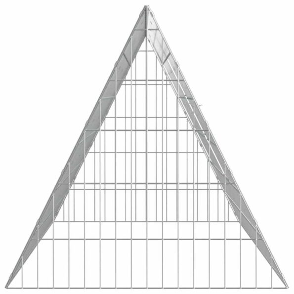 vidaXL Klietka pre králiky Strieborná 215 x 55 x 55 cm – Obrázok 7