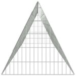 vidaXL Klietka pre králiky Strieborná 650 x 55 x 55 cm – Obrázok 7