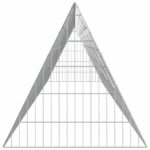vidaXL Klietka pre králiky Strieborná 650 x 55 x 55 cm – Obrázok 7