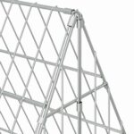 vidaXL Klietka pre králiky Strieborná 110 x 100 x 85 cm – Obrázok 10