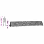 vidaXL Klietka pre králiky Strieborná 650 x 100 x 85 cm – Obrázok 12