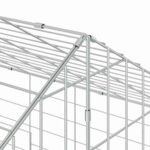 vidaXL Klietka pre králiky Strieborná 100 x 78 x 78 cm – Obrázok 11