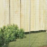 vidaXL Klietka pre králiky Strieborná 200 x 100 x 210 cm – Obrázok 5