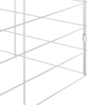 vidaXL Klietka pre králiky Strieborná 300 x 100 x 210 cm – Obrázok 10